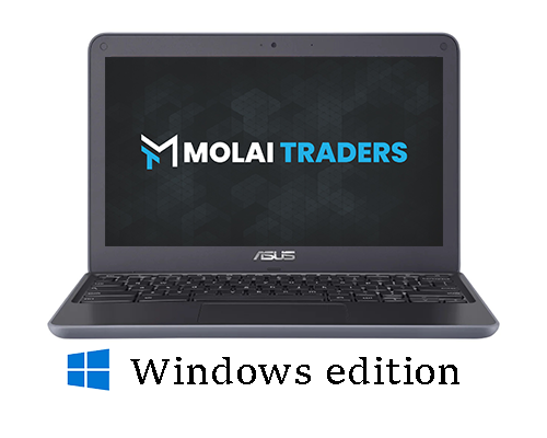 ASUS C202 Windows Edition 4GB RAM 16GB SSD 11.6 inch Chromebook Molai Traders