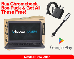 ASUS Chromebook C202 4GB RAM 16GB SSD 11.6 inch HD Display Durable Chromebook